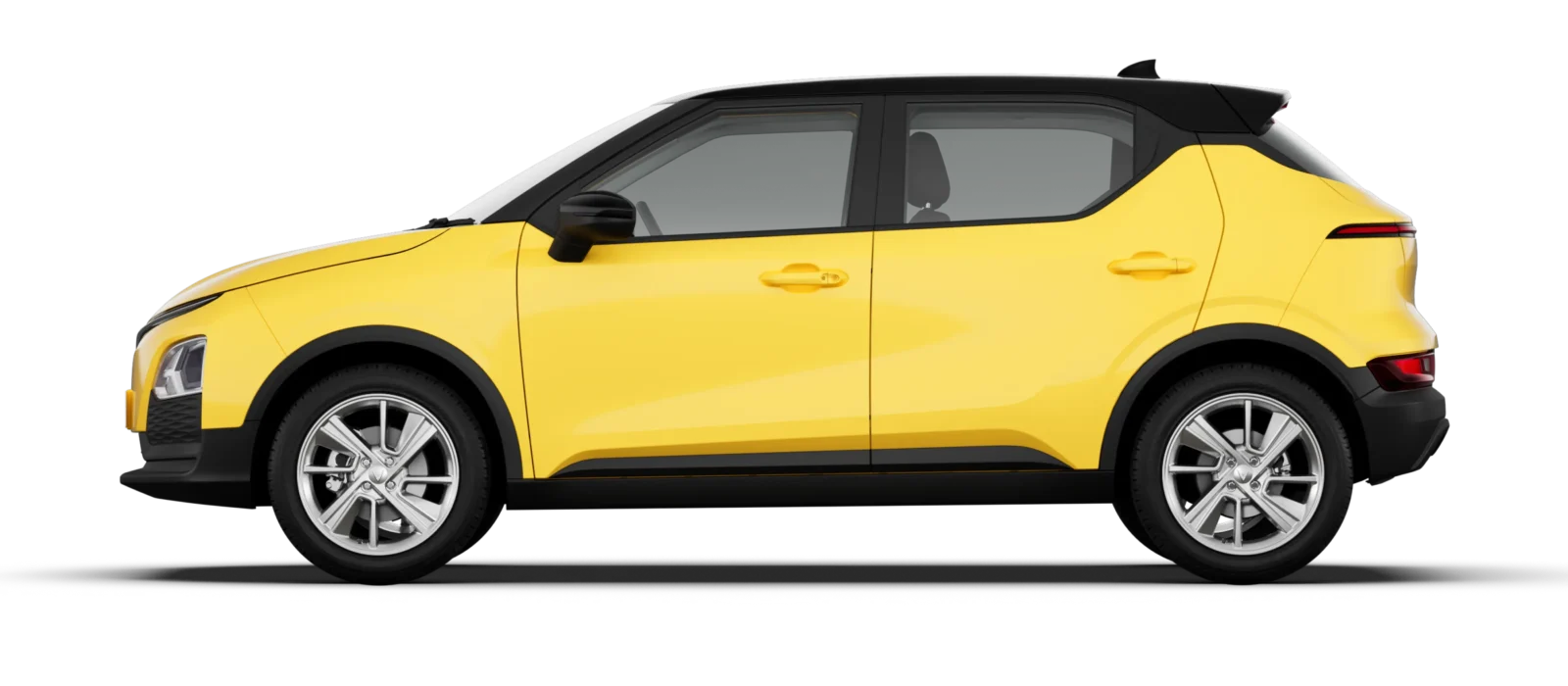 VinFast VF 5 màu Summer Yellow – nóc Jet Black